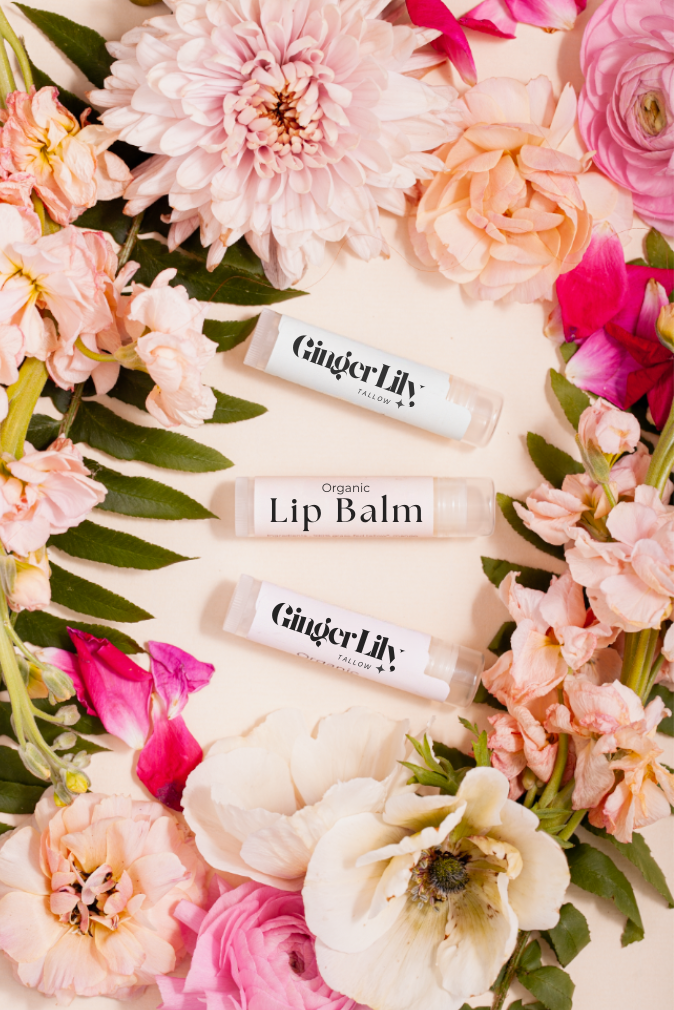 Organic Tallow Lip Balm – Natural Hydration & Moisture for Soft, Smooth Lips